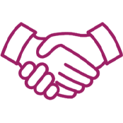 illustration of hands shaking