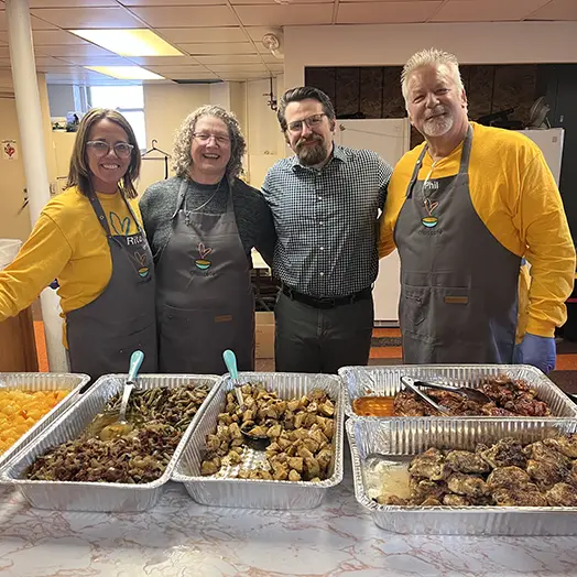 Volunteer group for crisis cafe