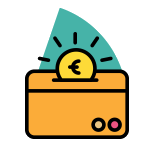 coin going into container