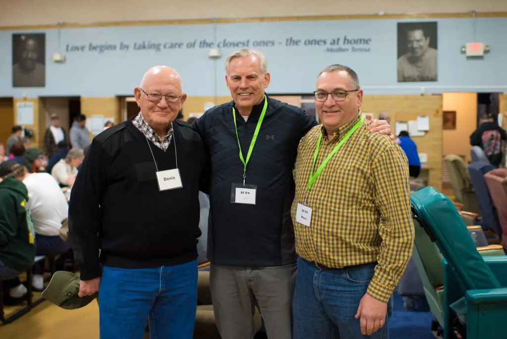 3 of our male volunteers