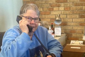 person on a phone