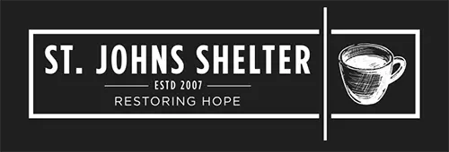 St. John's black logo